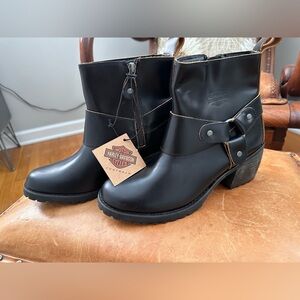 Harley-Davidson Lalanne Harness Moto Boots - NEW, Sz 8.5
